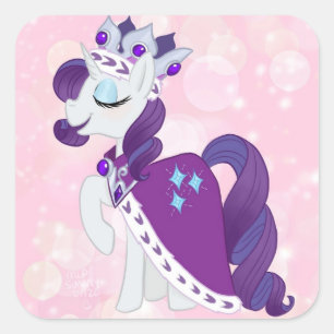 Stickers Carré Rarity Princess Platinum