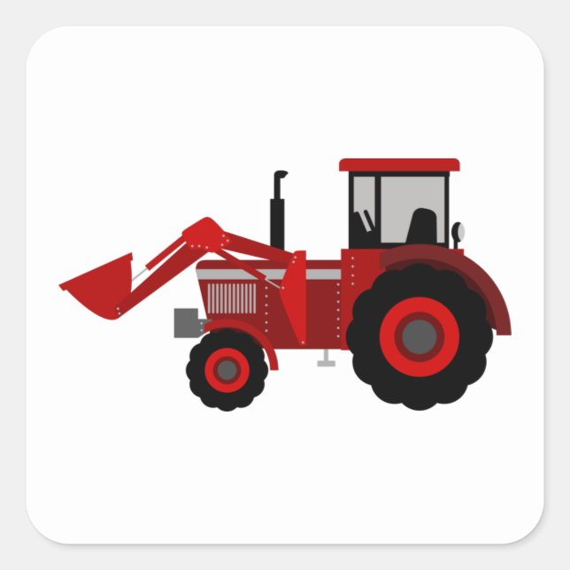 Stickers Carré tracteur (Devant)