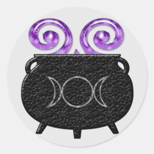 Stickers Cauldron Triple Moon