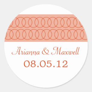 Stickers Cercle of Love Wedding