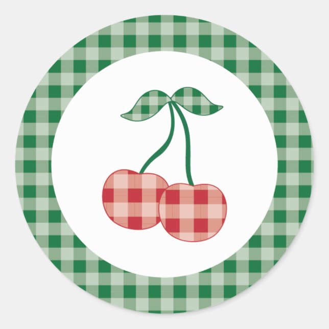 Stickers cerise {Summer Picnic} (Devant)