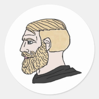 Stickers Chad Wojak