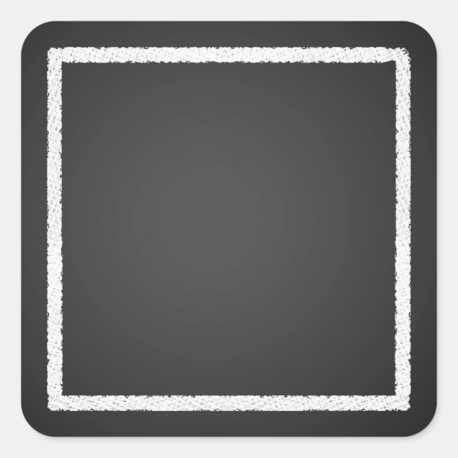 Stickers Chalboard Faux Vierges Personnalisables (Devant)