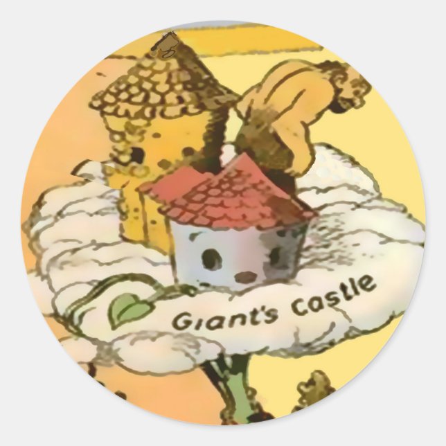 Stickers Château des Géants (en 8 formes, 2 taille (Devant)