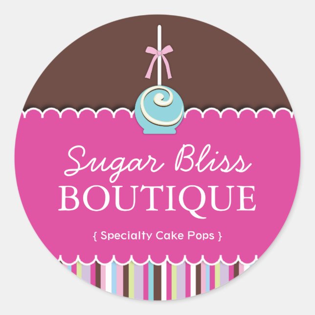 Stickers Chef pâtissier décoratif (Devant)