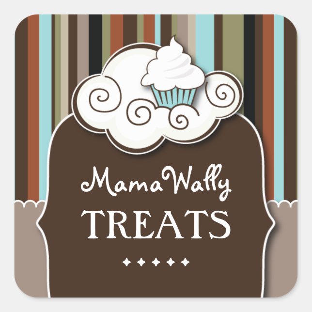 Stickers Chef pâtissier décoratif (Devant)