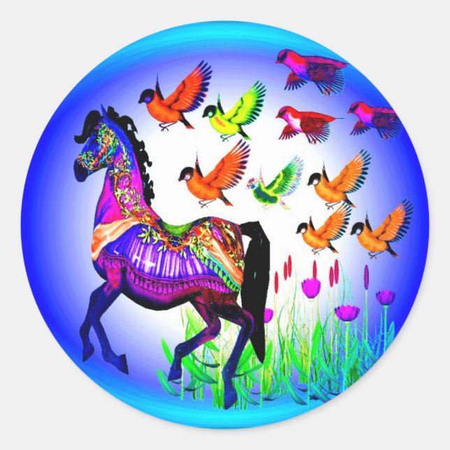 Stickers Cheval Imaginaire (Devant)