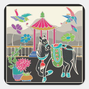 Stickers Cheval Mah Jongg Tiles