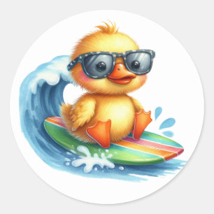 Stickers Chick Chick Cute Surf