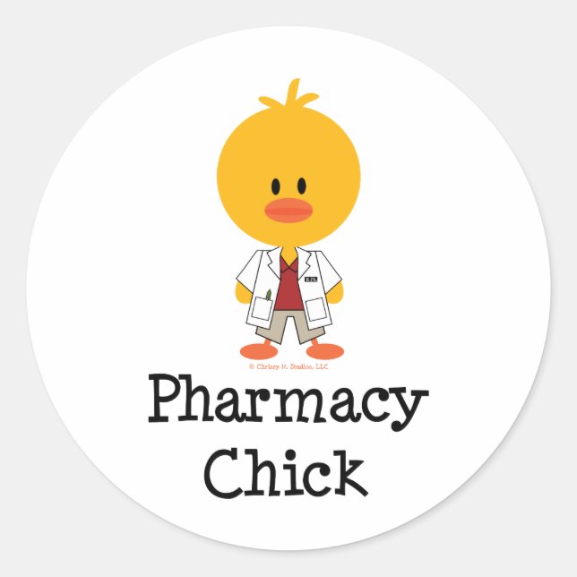 Stickers Chick de la pharmacie (Devant)