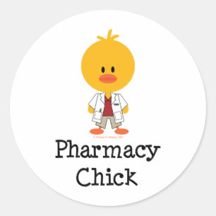 Stickers Chick de la pharmacie