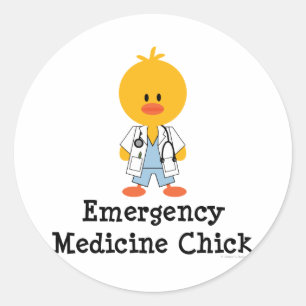 Stickers Chick en médecine d'urgence