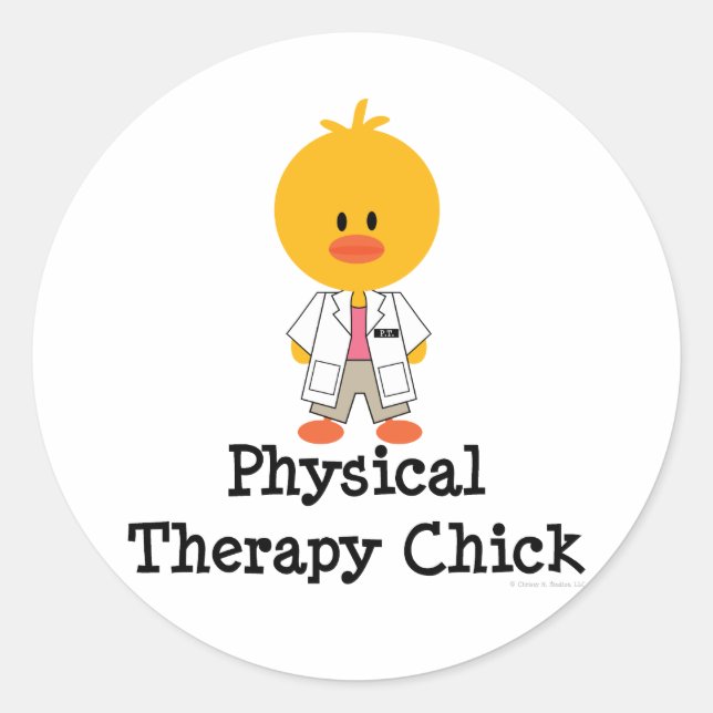 Stickers Chick Thérapie (Devant)