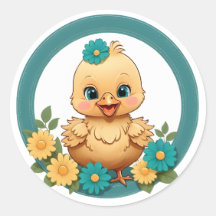 Stickers Chicky Cute Cheeky