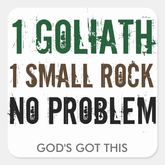 Stickers chrétiens et Cool de Dieu's got This! (Devant)