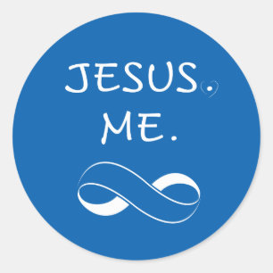 Stickers Christlich Cards Jesus Me Unendlichkeit