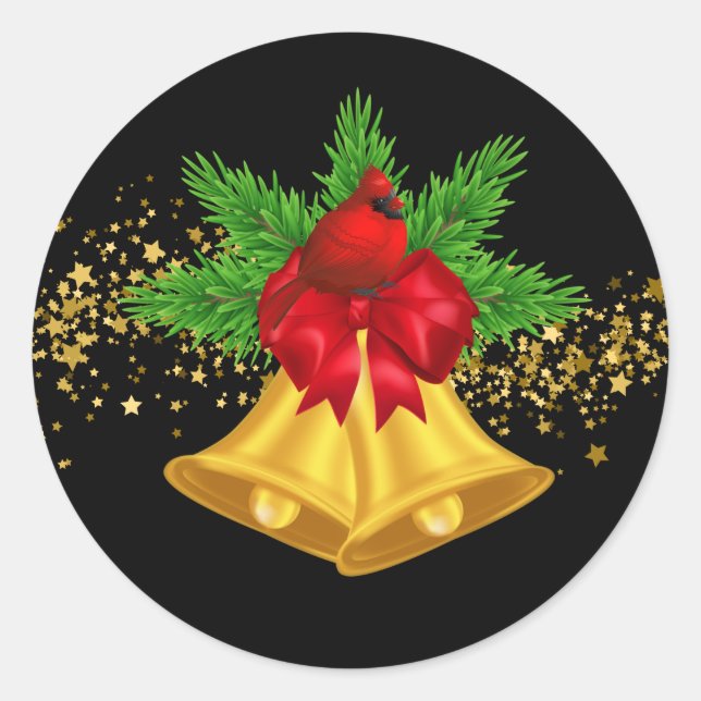 Stickers Christmas Bells (Devant)