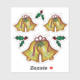 Stickers Christmas Bells