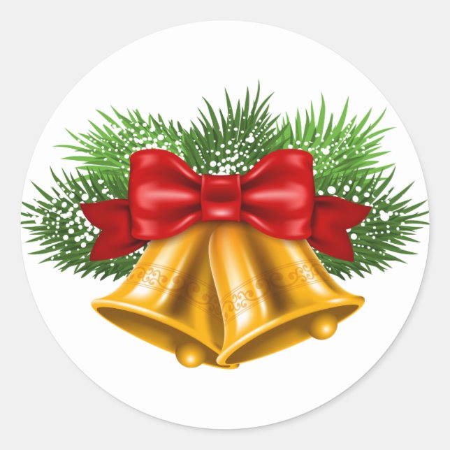 Stickers Christmas Bells (Devant)