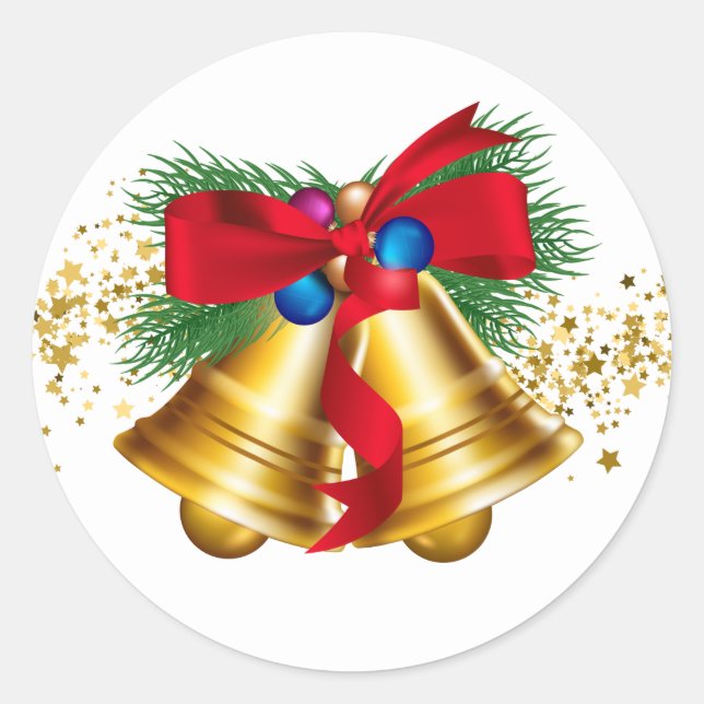 Stickers Christmas Bells (Devant)