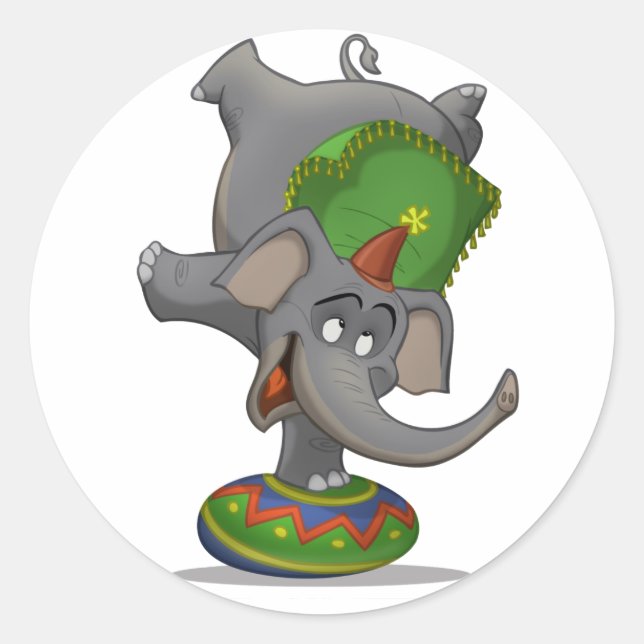 Stickers Circus Elephant (Devant)