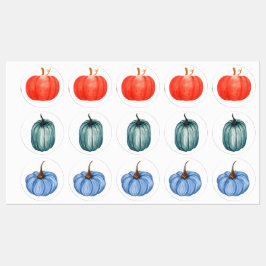 Stickers citrouilles, autocollants, autocollants d