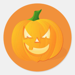 Stickers Citrouilles d'Halloween