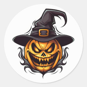 Stickers Citrouilles d'Halloween