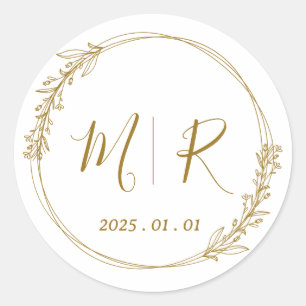 Stickers Clear personnalisés pour les faveurs de m