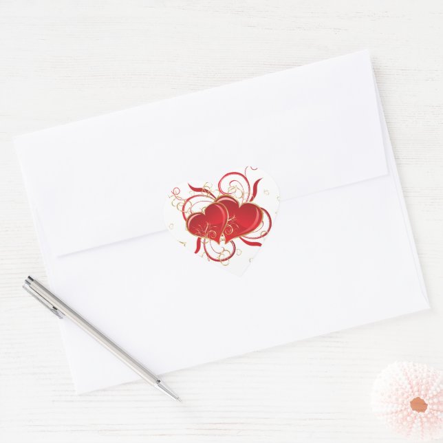 Stickers Coeur (Enveloppe)