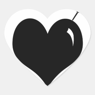 Stickers Coeur Amour Cruel