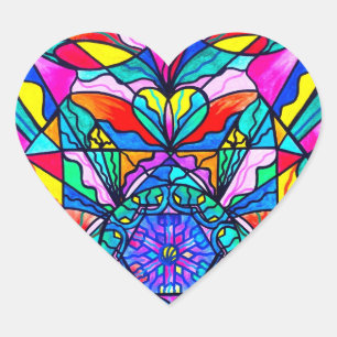 Stickers Coeur "Anahata - Chakra Coeur"