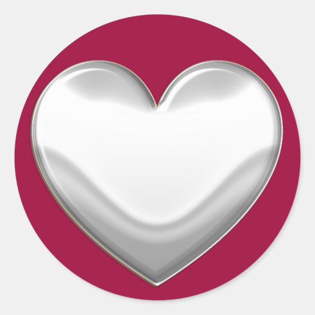 Stickers Coeur Blanc (Devant)