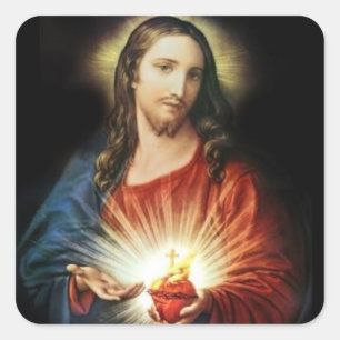 Stickers Coeur Sacré de Jésus