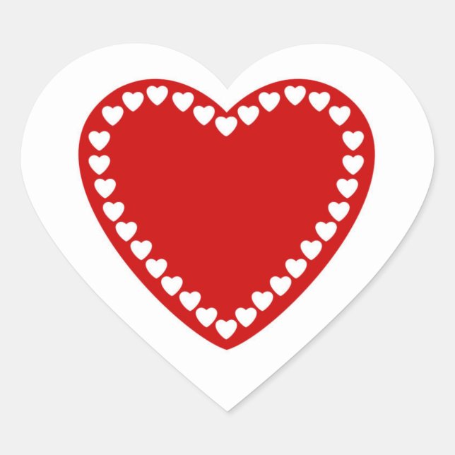 Stickers Coeur Valentine (Devant)