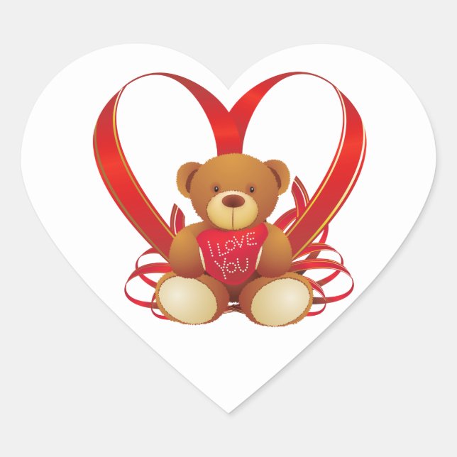 Stickers Coeur Valentine (Devant)