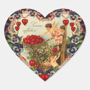 Stickers Coeur vintage