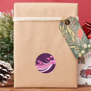 Stickers Coeurs Abstraits