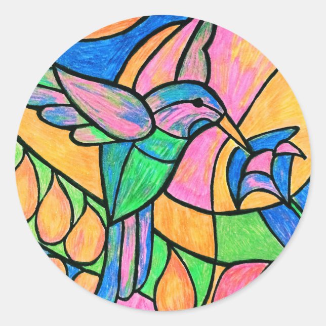 Stickers Colibris (Devant)