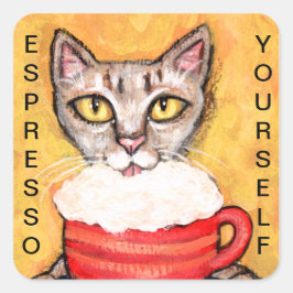 Stickers Collection de chats Abyssinian amusant