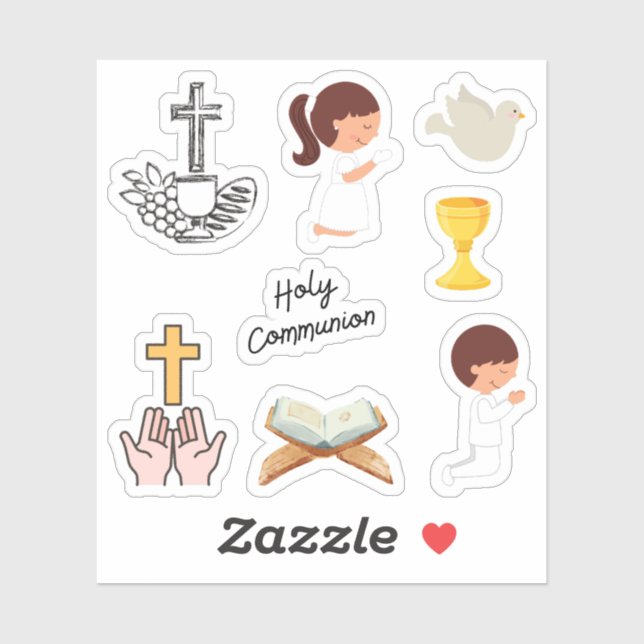Stickers Communion (Feuille)