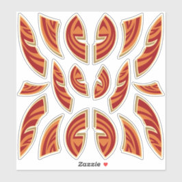 Stickers Contour Collection Icône Masques Africain