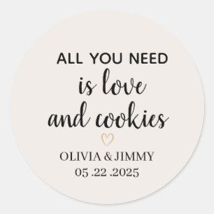 Stickers Cookie Favoriser Étiquettes favoris ron
