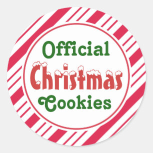 Stickers Cookies de Noël officiels