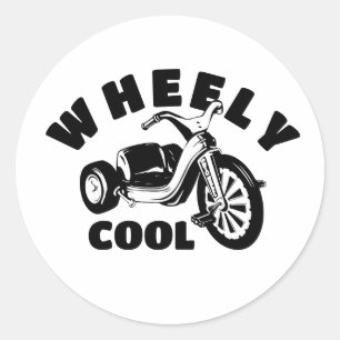 Stickers Cool à grande roue ronde