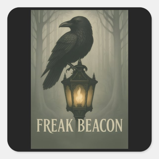 Stickers Corbeau de radiobalises (Devant)