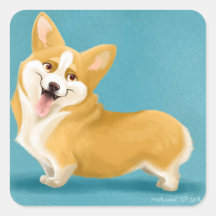 Stickers Corgi