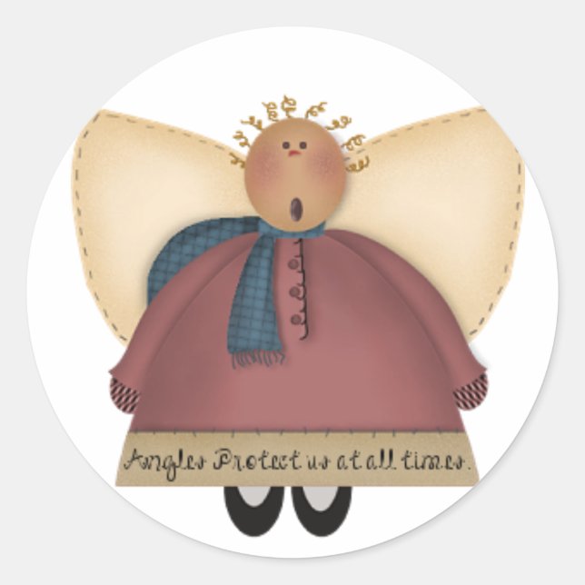 Stickers Country Angel (Devant)