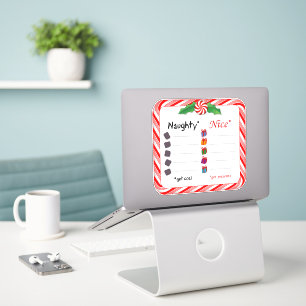 Stickers Coupe Personnalisée pour les Naughty ou N