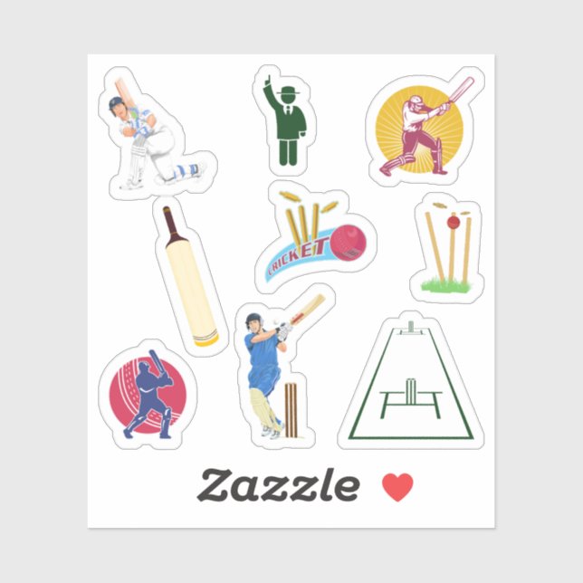 Stickers cricket (Feuille)